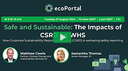 Safe and Sustainable: The Impacts of CSRD on WHS