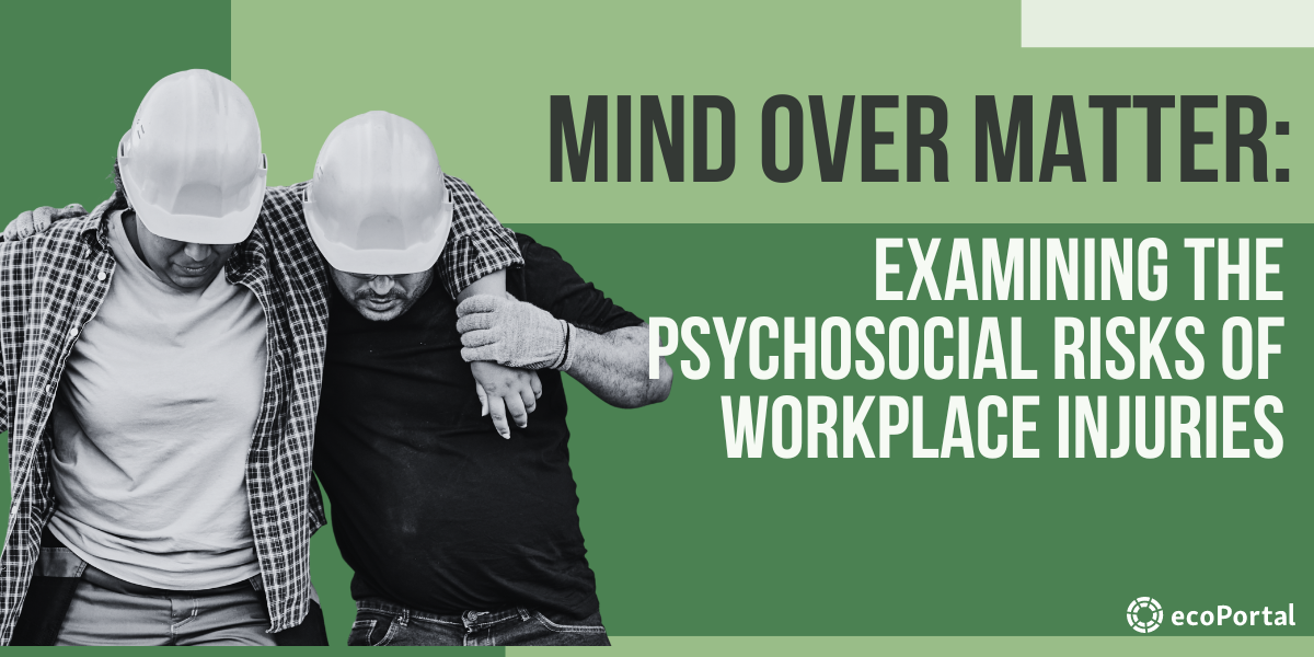 Examining the Psychosocial Risks of Workplace Injuries